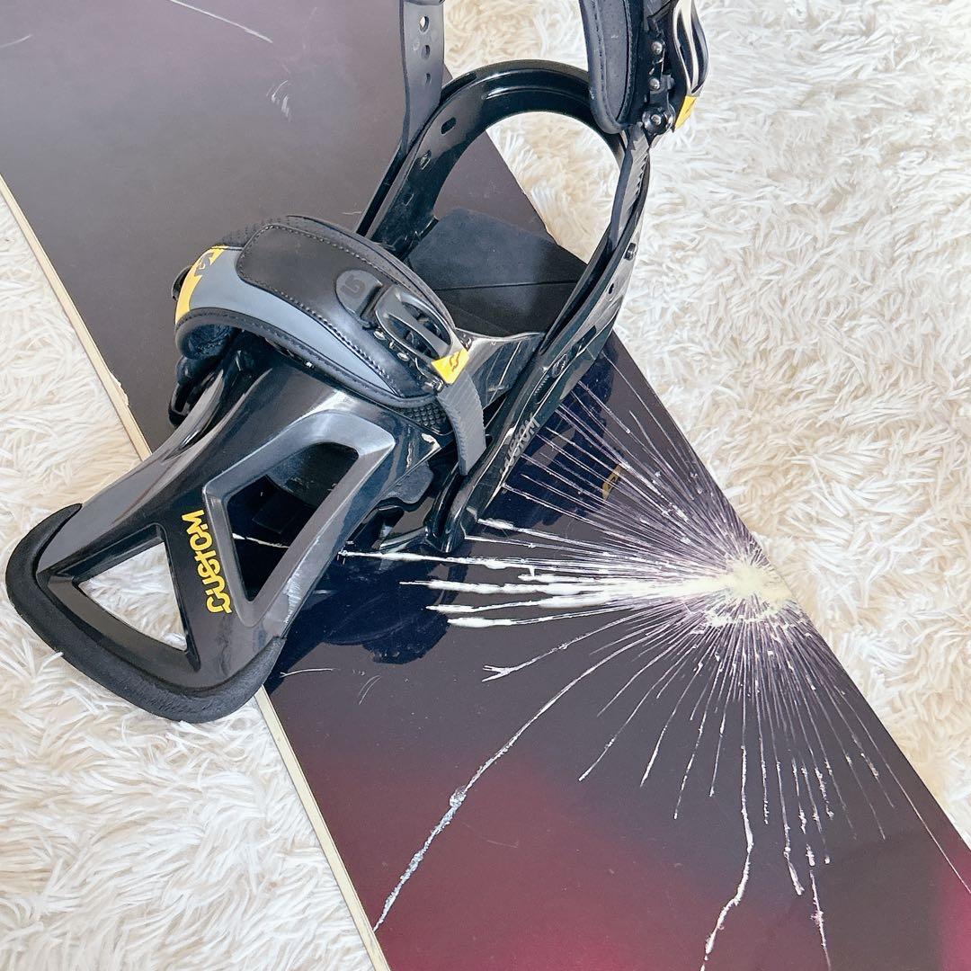 良品✨BURTON Clash 154・Customビンディング カバー 付属品