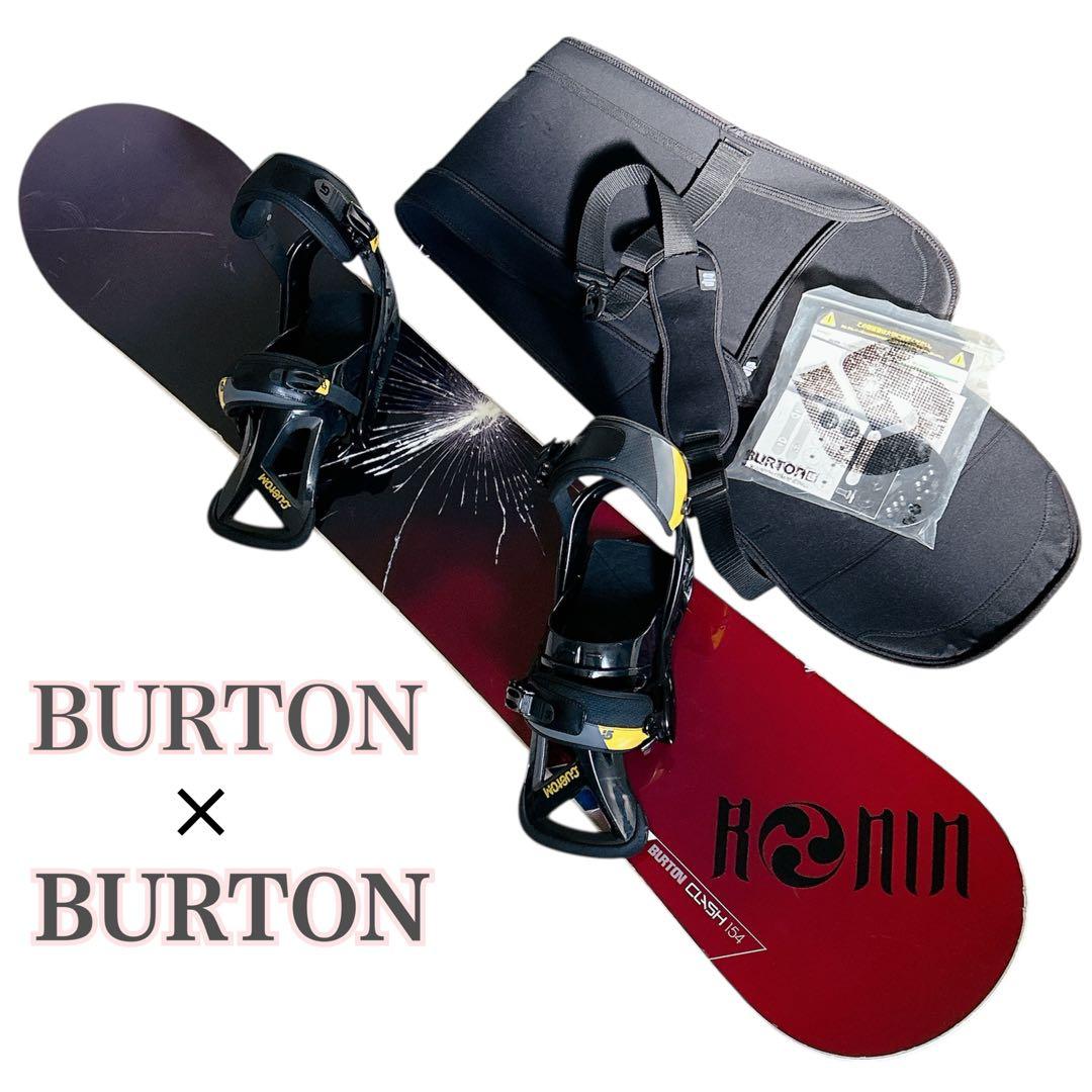 良品✨BURTON Clash 154・Customビンディング カバー 付属品