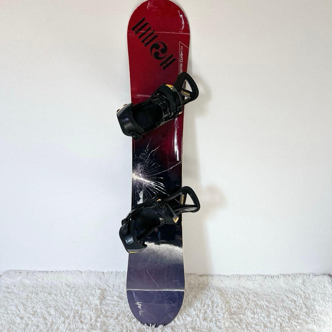 良品✨BURTON Clash 154・Customビンディング カバー 付属品