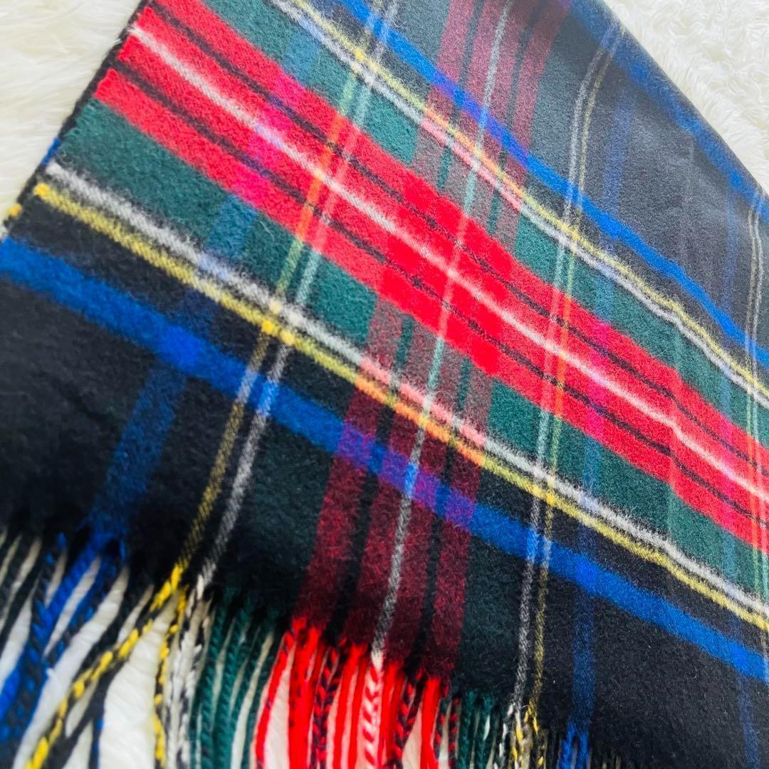 ★美品☆ジョンストンズJohnstons カシミヤ100％ 大判 ストール