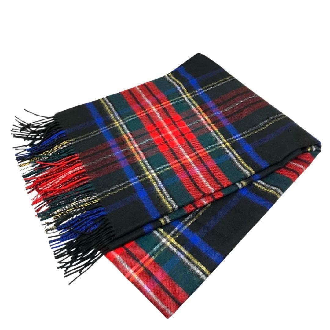 ★美品☆ジョンストンズJohnstons カシミヤ100％ 大判 ストール