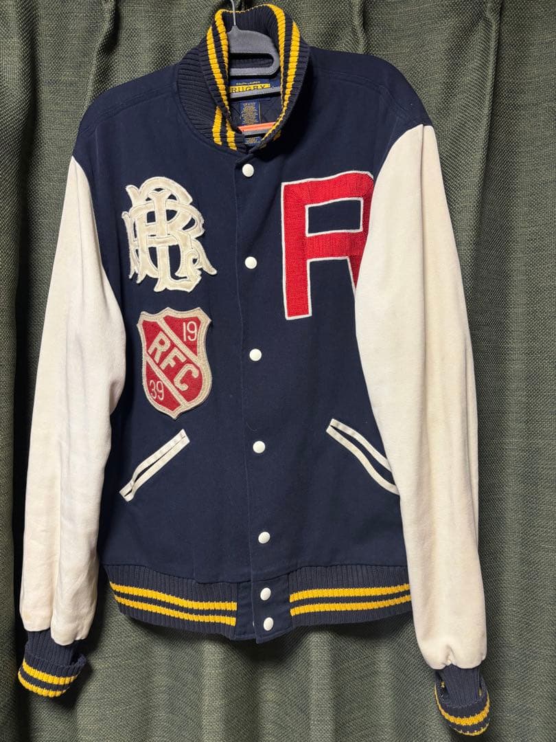 廃盤 Ralph Lauren rugby スタジアムジャンパー　ビンテージ