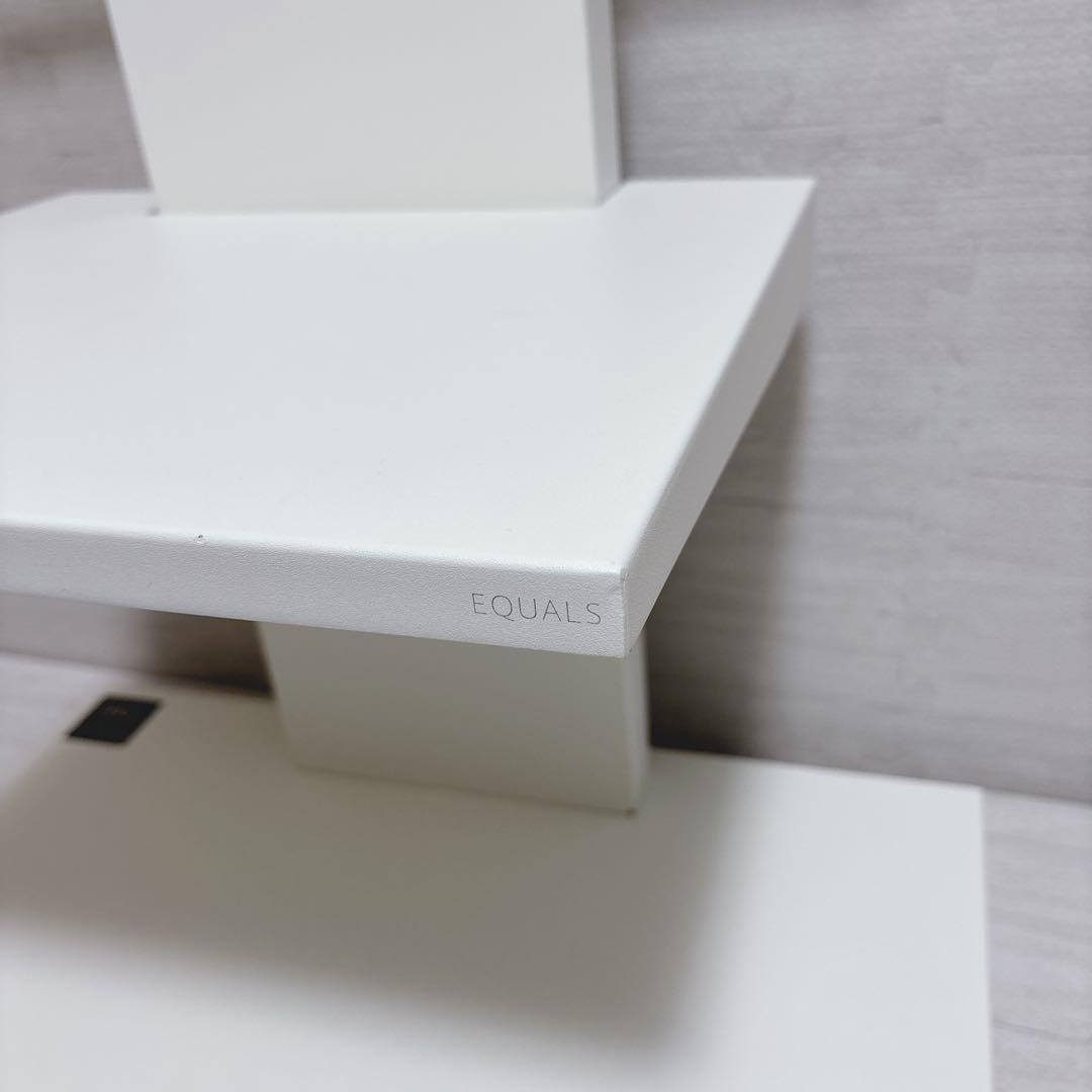 EQUALS イコールズ WALL V2 ロータイプ サテンホワイト 棚板無し
