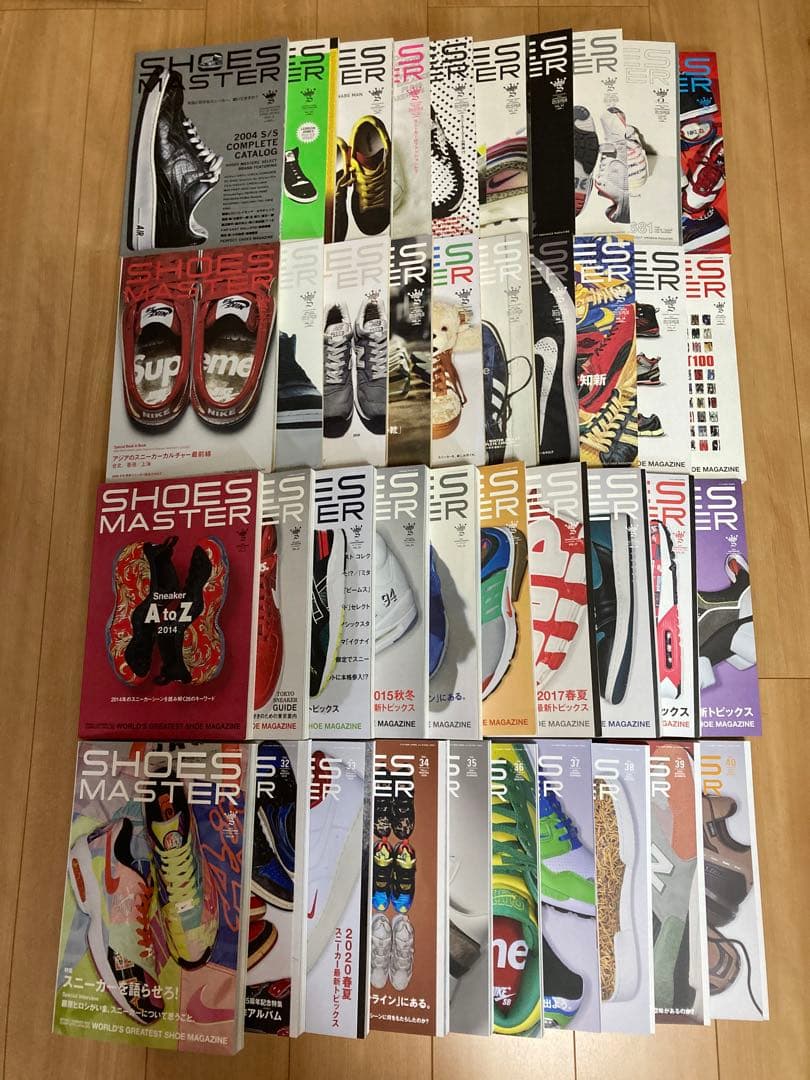 【中古】SHOSE MASTER vol.1〜40 40冊セット