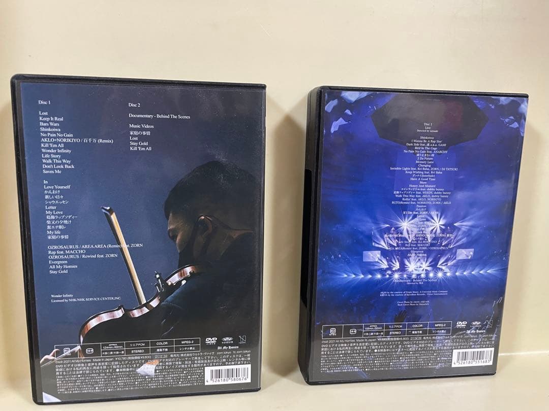 ZORN DVD 日本武道館/汚名返上 限定版　2本セット