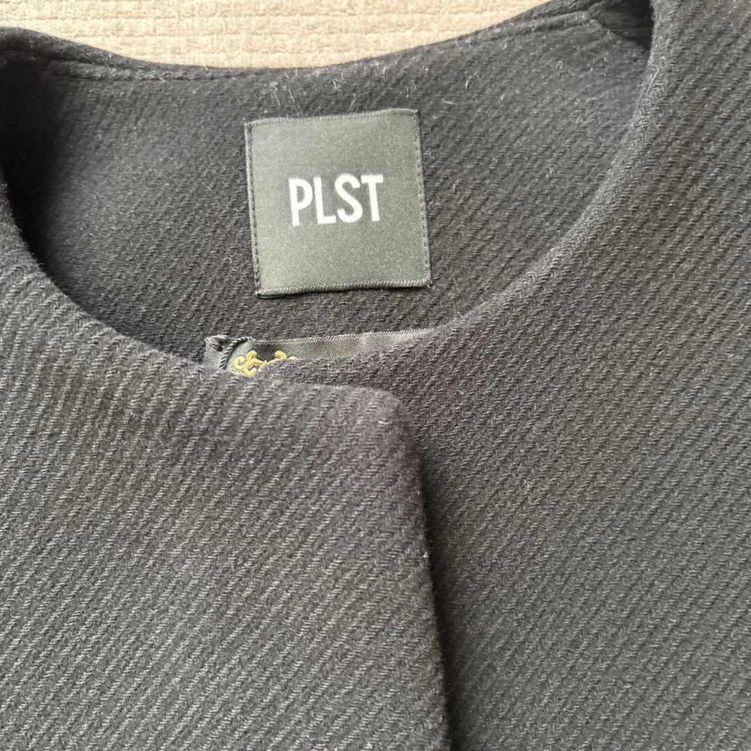 ★新品PLST マンテコノーカラーハーフコート