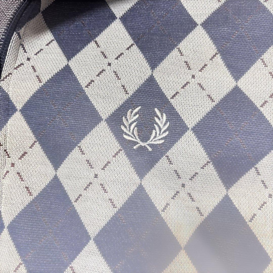 FRED PERRY フレッドペリー トラックジャケット アーガイル柄