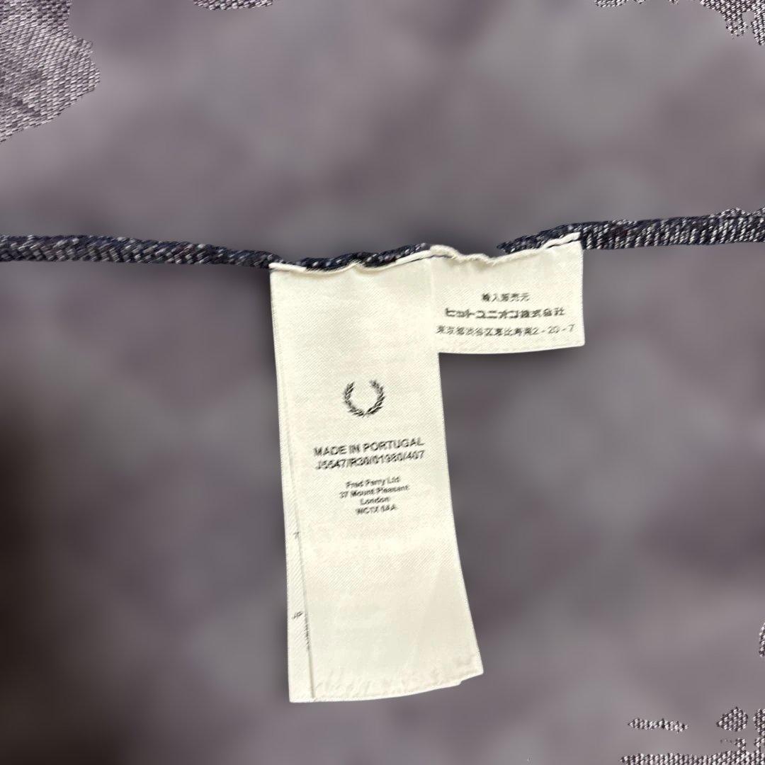 FRED PERRY フレッドペリー トラックジャケット アーガイル柄