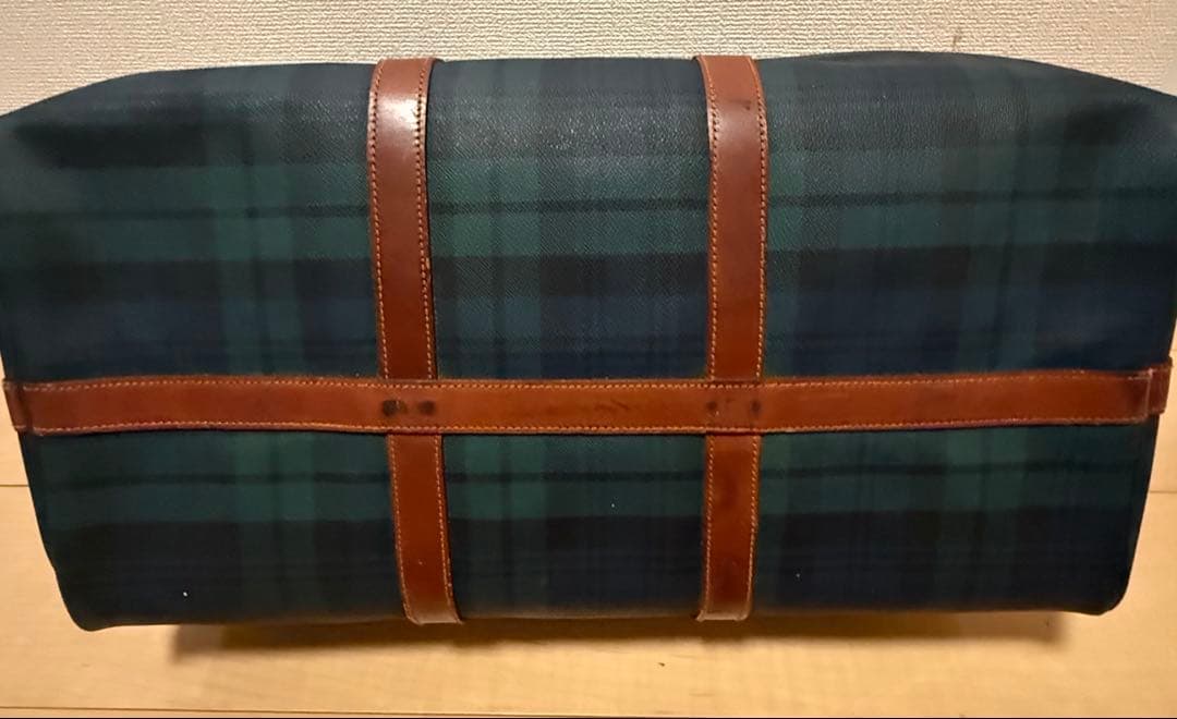POLO RALPH LAUREN ボストンバック　チェック柄　大容量