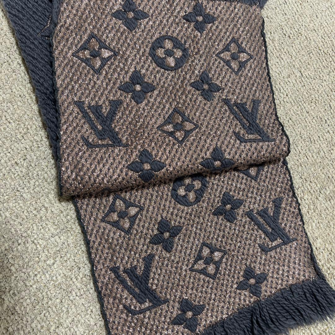 ルイ・ヴィトンマフラー フリンジ付き