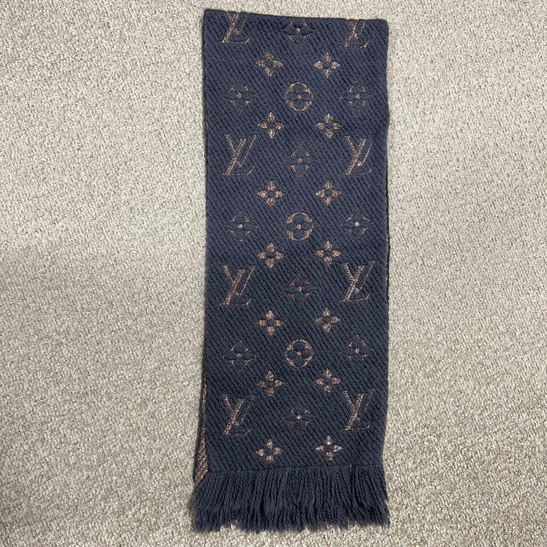 ルイ・ヴィトンマフラー フリンジ付き