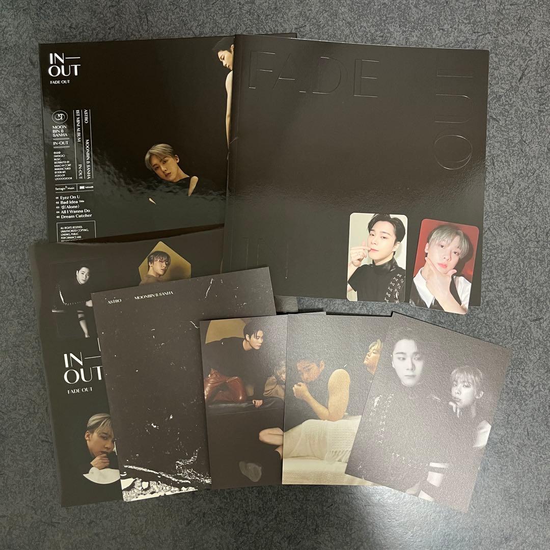 ASTRO ムンビン&サナ INOUT アルバム 2セット トレカ付き