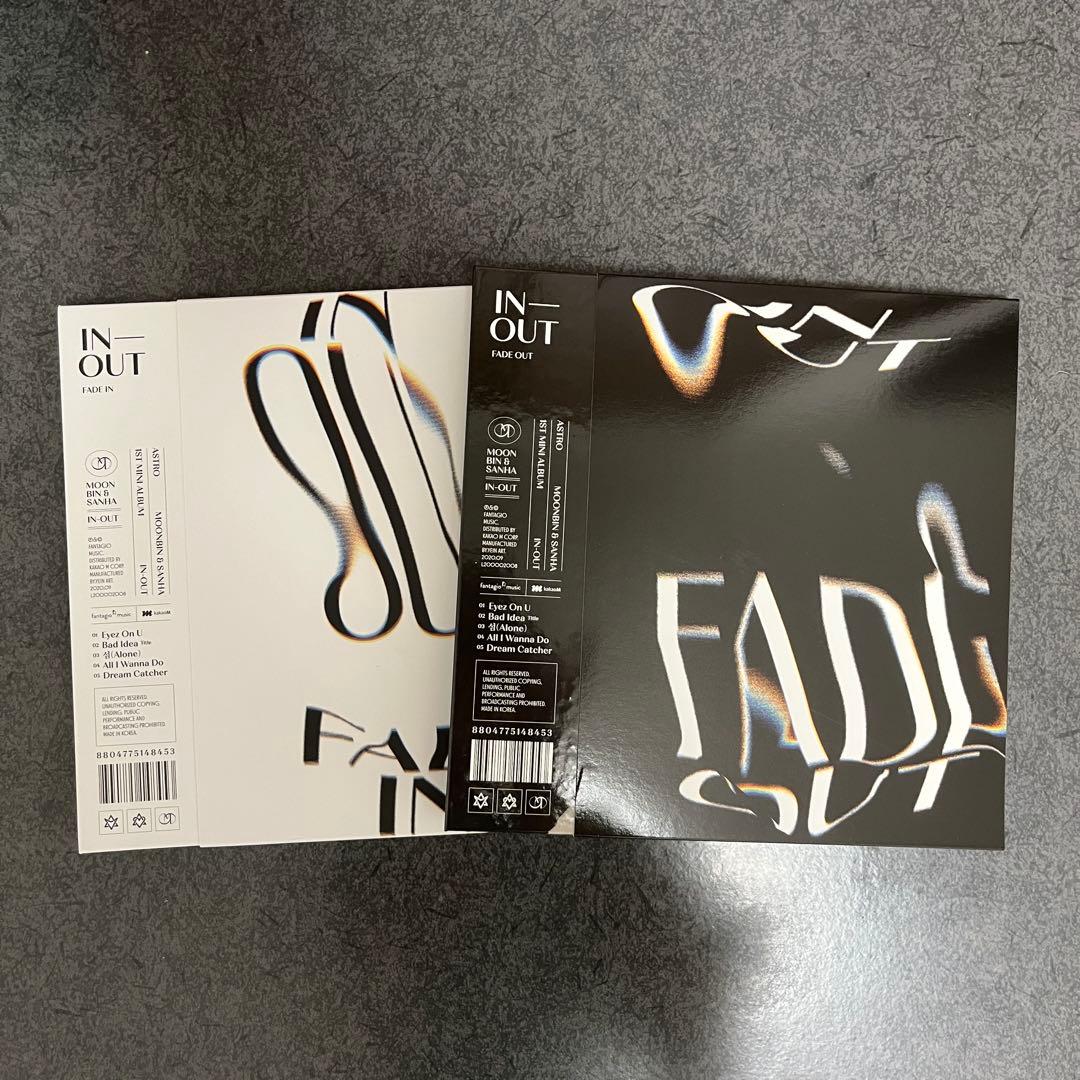 ASTRO ムンビン&サナ INOUT アルバム 2セット トレカ付き