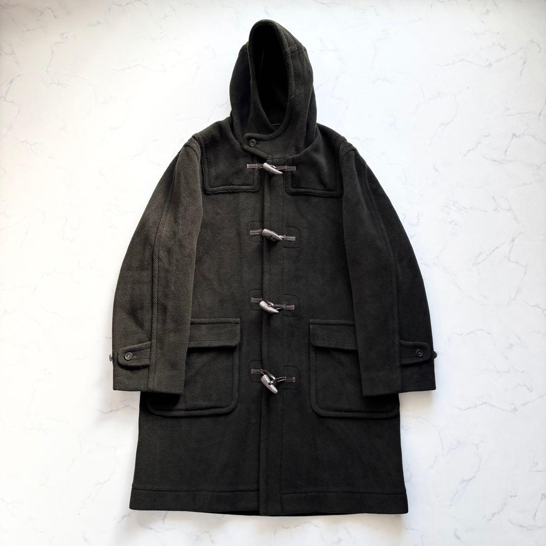 インバーティア ダッフルコート ヘリンボーン ムーアブルック オリーブ L