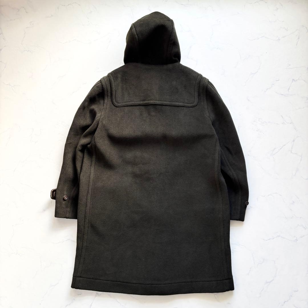 インバーティア ダッフルコート ヘリンボーン ムーアブルック オリーブ L