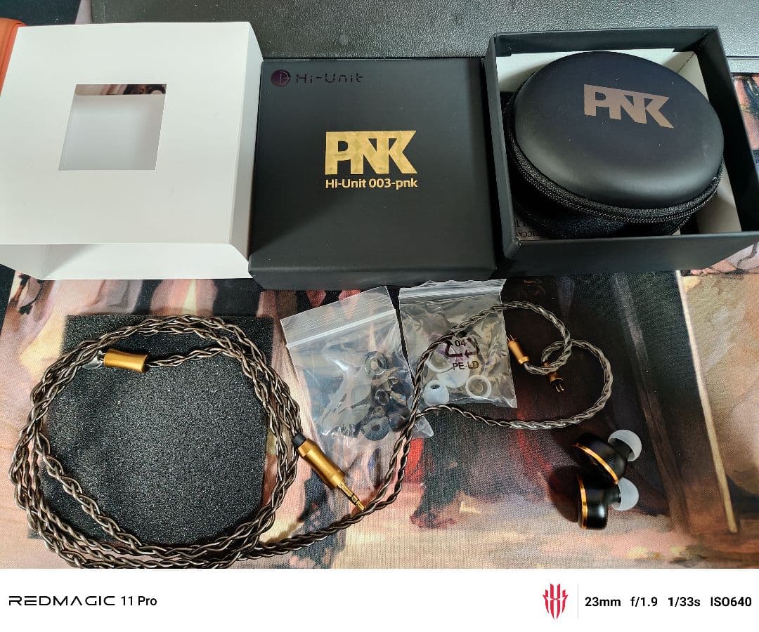 ピヤホン5 PNK Hi-Unit 003-pnk 有線イヤホン