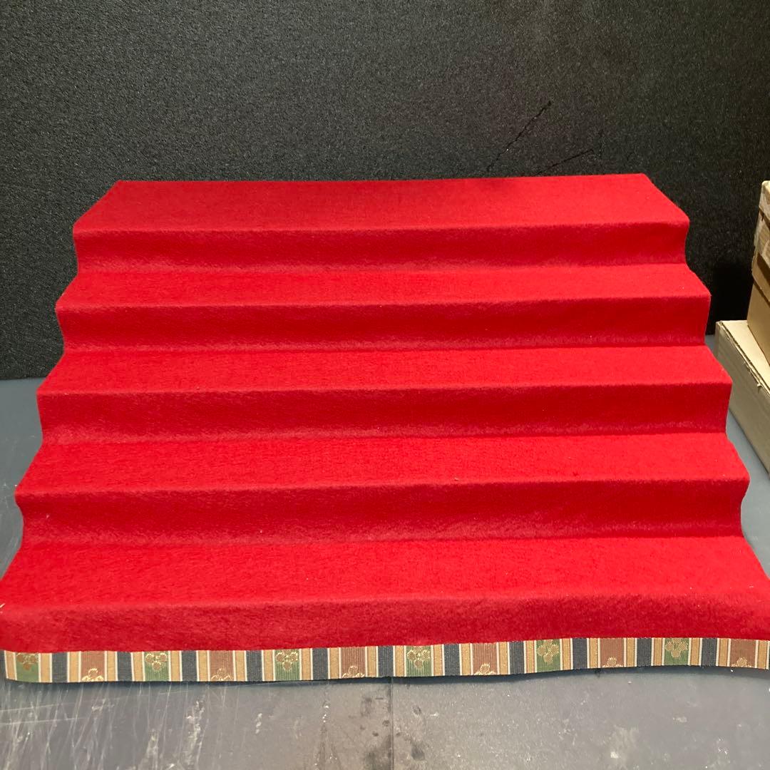 雛人形　アンティーク　木目込み十五人揃え