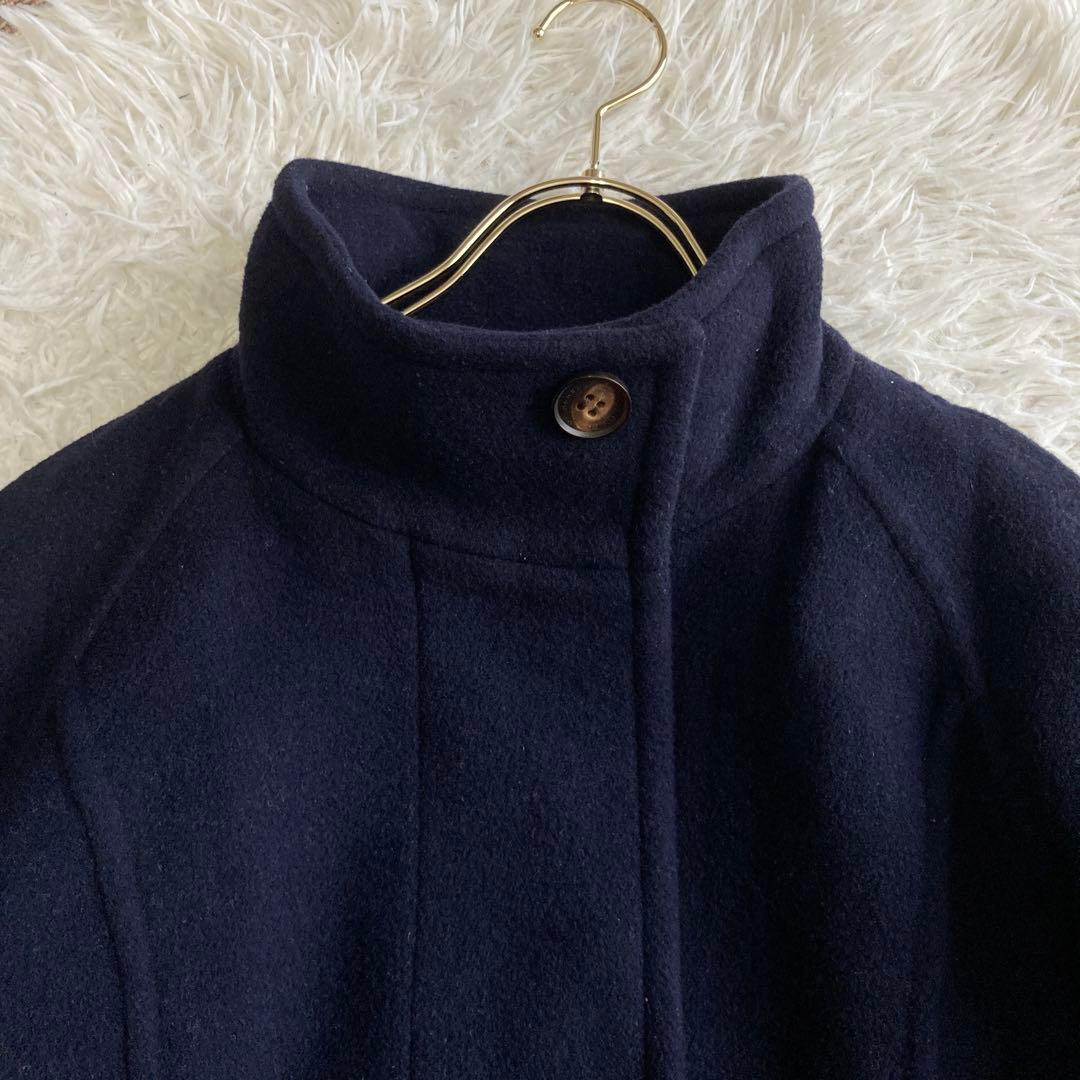 MACKINTOSH LONDON ウールコート ネイビー 40 キレイめ