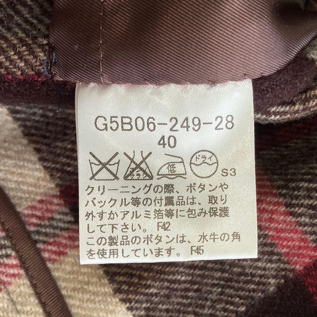 MACKINTOSH LONDON ウールコート ネイビー 40 キレイめ