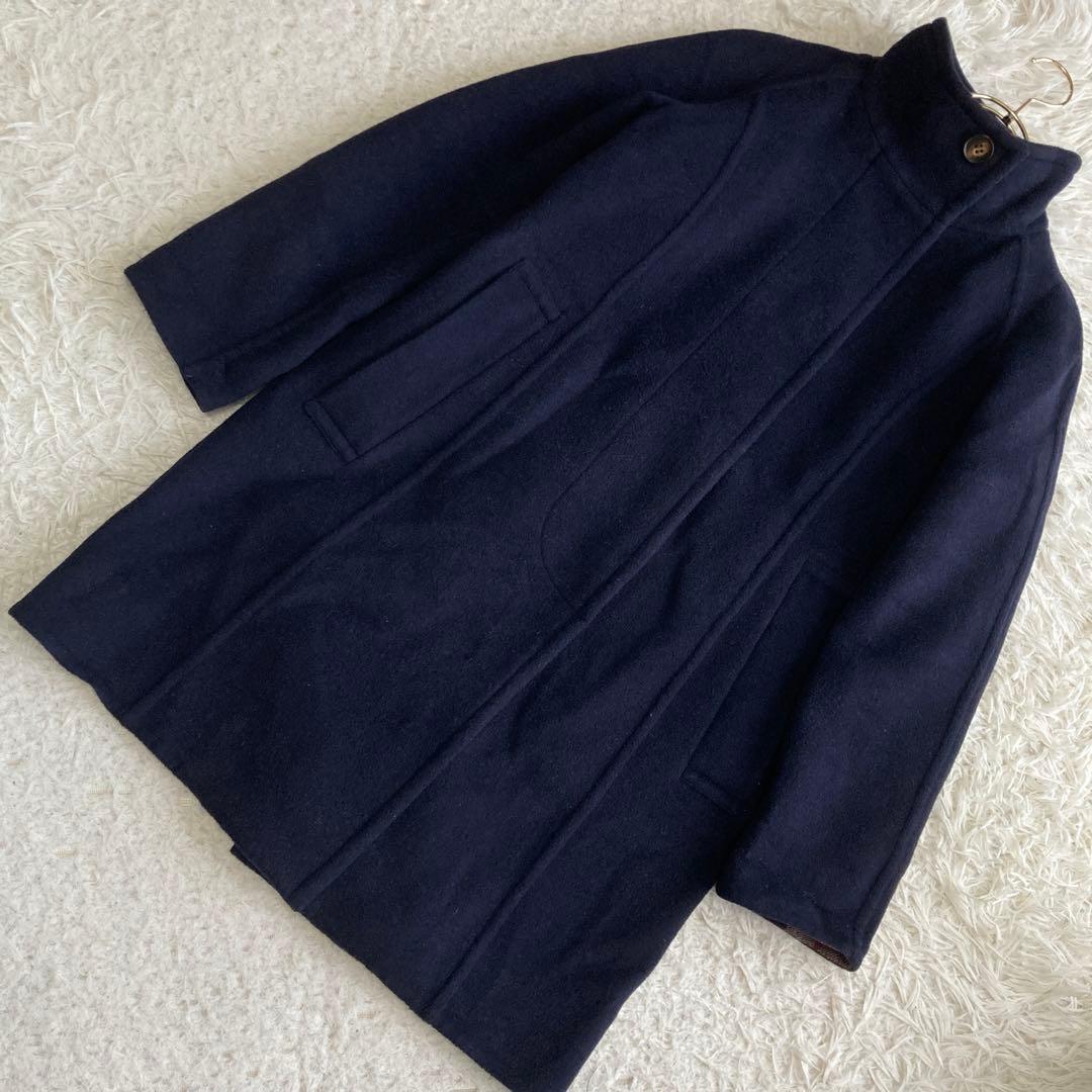 MACKINTOSH LONDON ウールコート ネイビー 40 キレイめ
