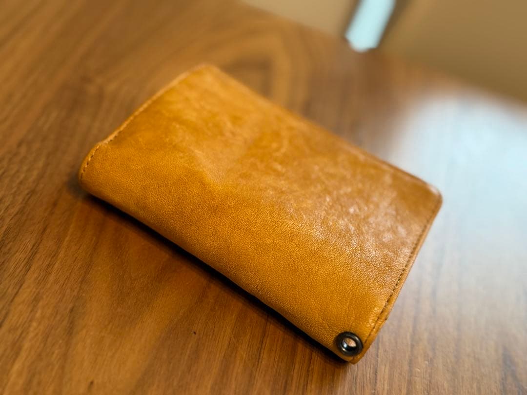 TAKEO KIKUCHI ブラウン三つ折り財布