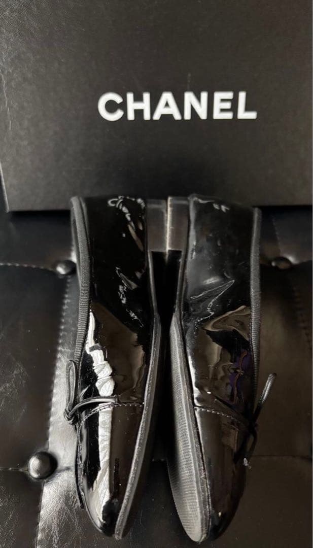 CHANEL シャネル バレリーナ シューズ　36 ココマーク　最終価格