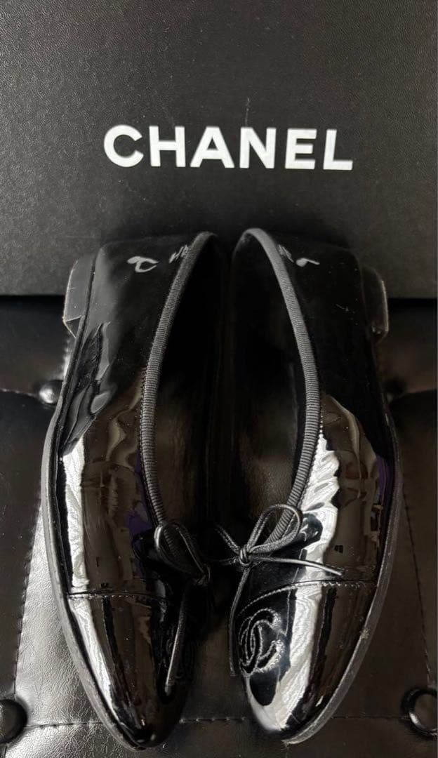 CHANEL シャネル バレリーナ シューズ　36 ココマーク　最終価格