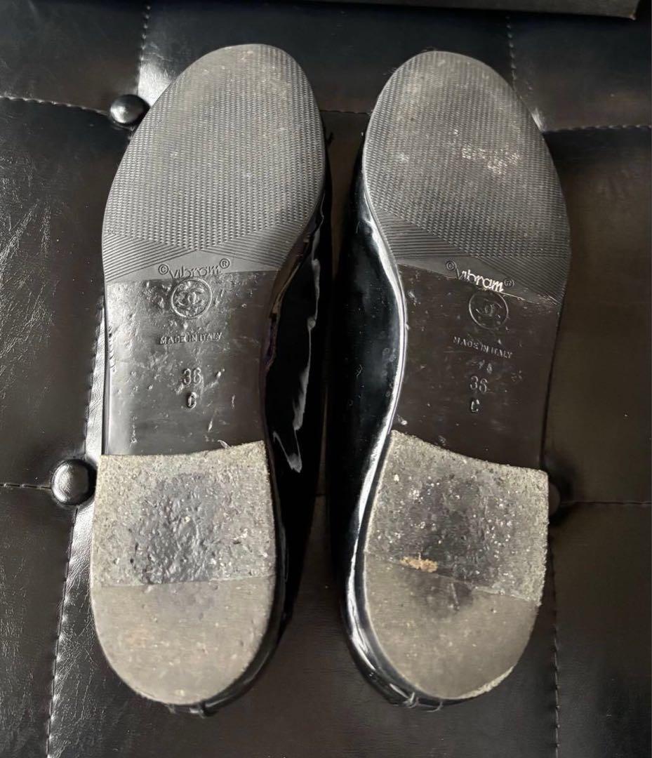 CHANEL シャネル バレリーナ シューズ　36 ココマーク　最終価格