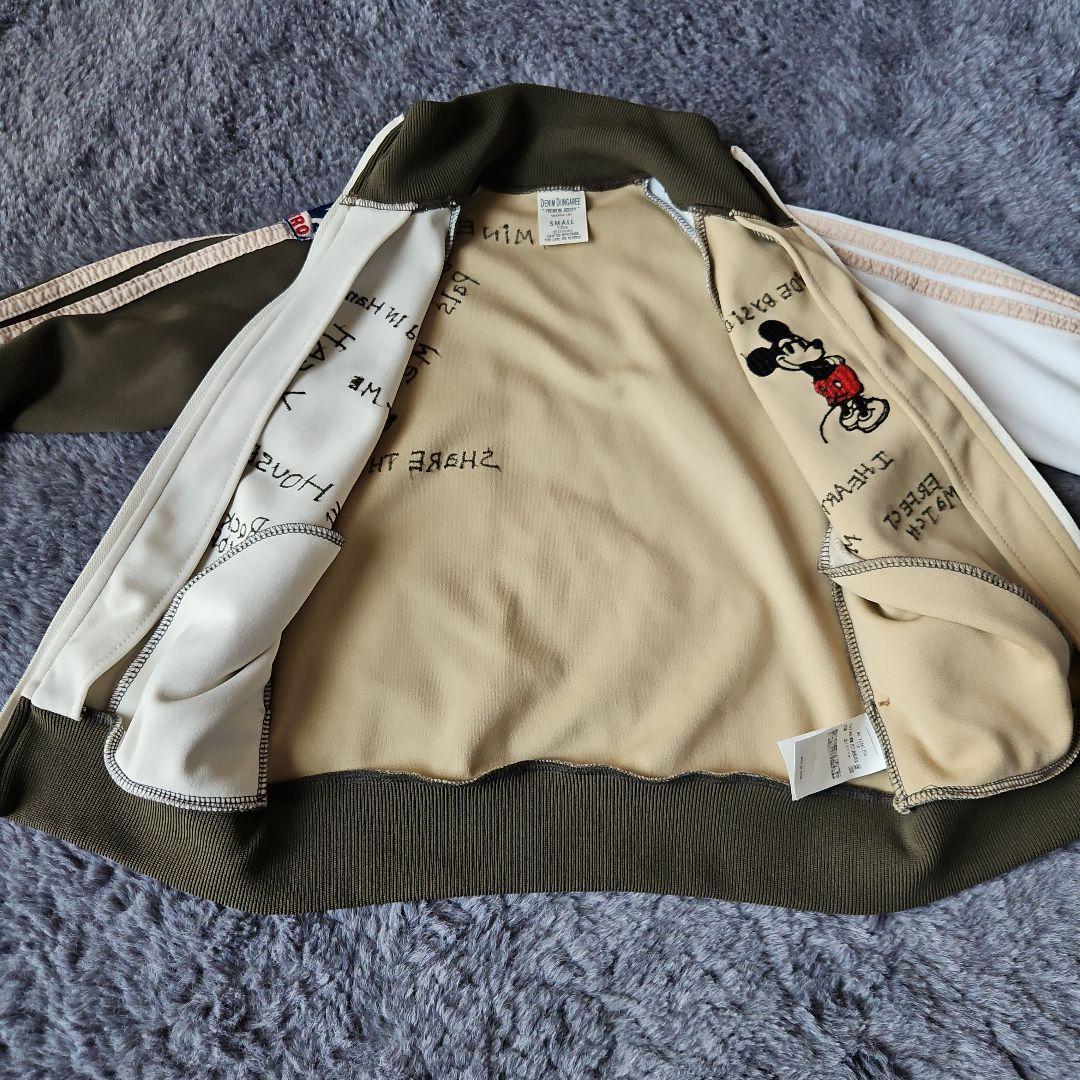 FITH デニムダンガリー　ミッキーマウスジャージジャケット　110