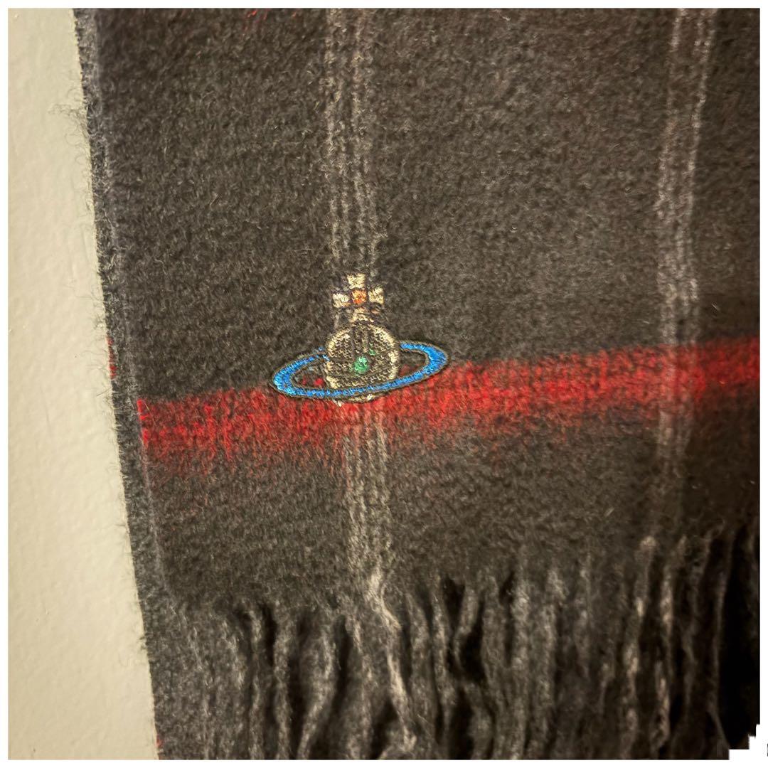 未使用タグ付き★ Vivian Westwood カシミア マフラー　★