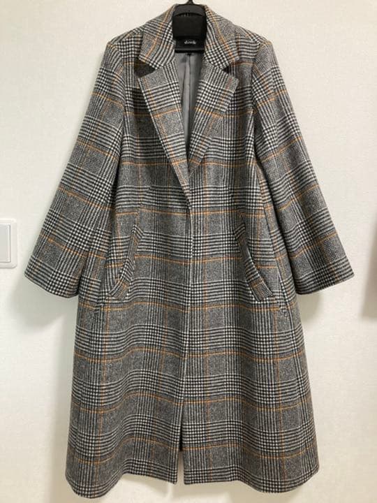 アルアバイル☆allureville☆グレンチェックテーラードコート