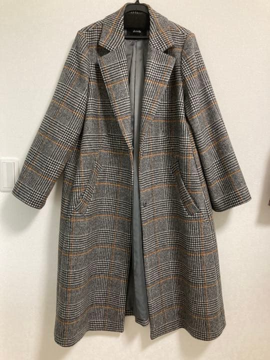 アルアバイル☆allureville☆グレンチェックテーラードコート