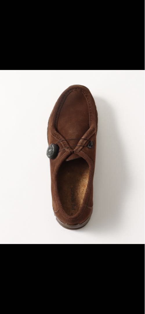 playground pg KNOCK 2 BROWN clarks ワラビー