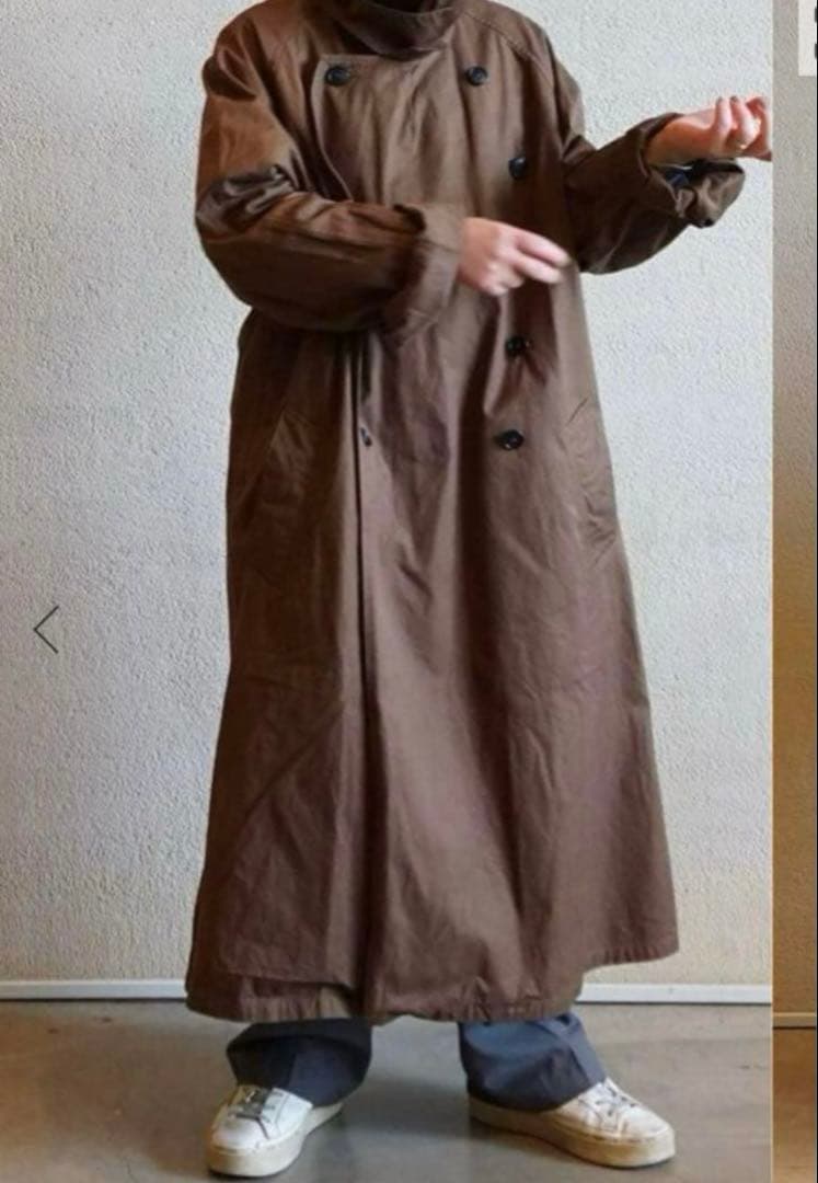 メ*ル様 51700円　HTS トレンチコート カーキ44 ミリタリー コート