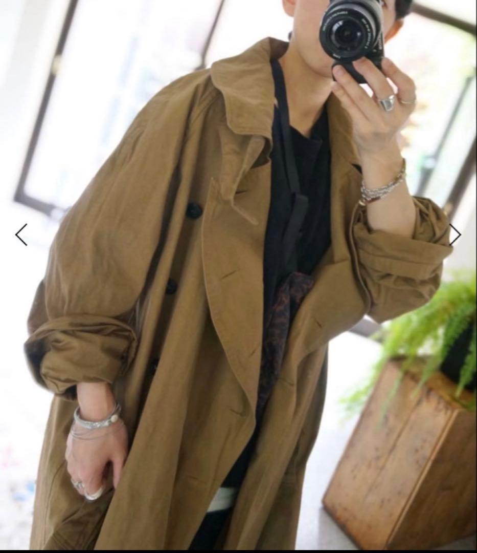 メ*ル様 51700円　HTS トレンチコート カーキ44 ミリタリー コート