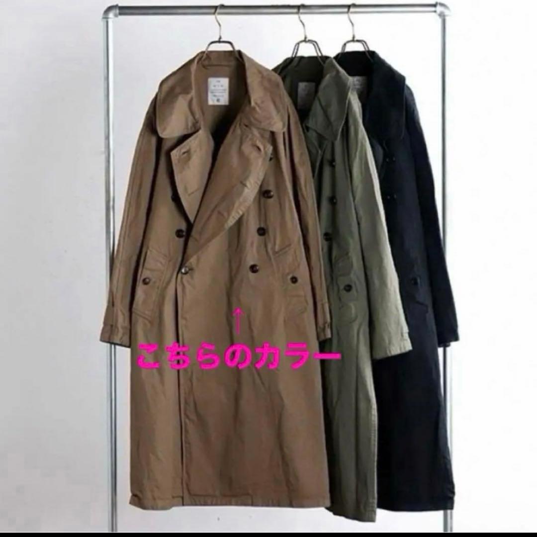 メ*ル様 51700円　HTS トレンチコート カーキ44 ミリタリー コート