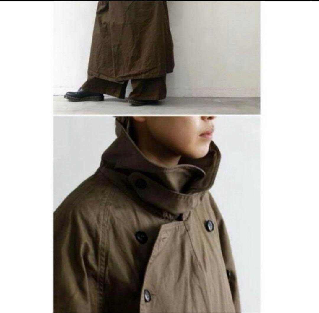 メ*ル様 51700円　HTS トレンチコート カーキ44 ミリタリー コート