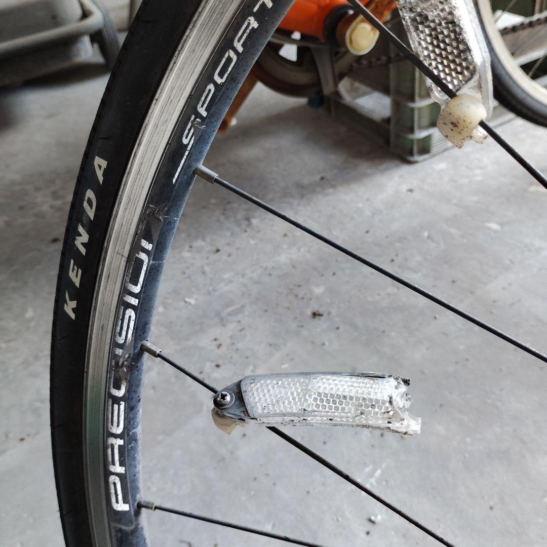 クロスバイク precision sports 部品取り