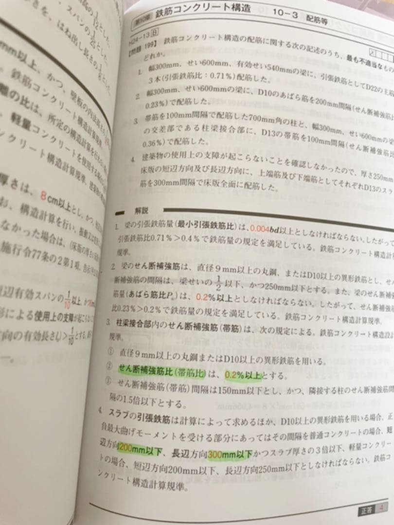 日建　一級建築士テキスト問題集　2021年度版　令和3年