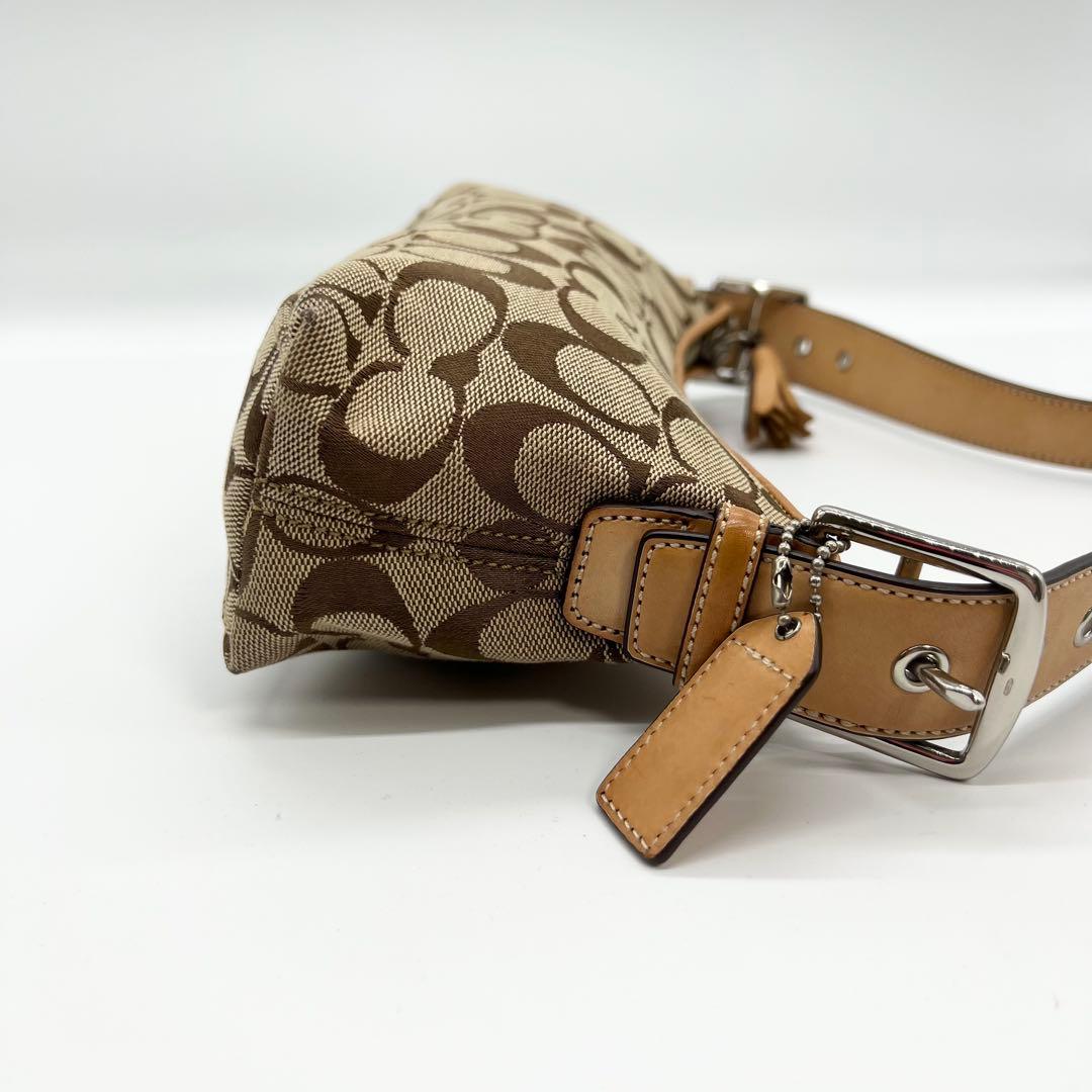 バッグ Coach 6371 Signature Shoulder bag Brown
