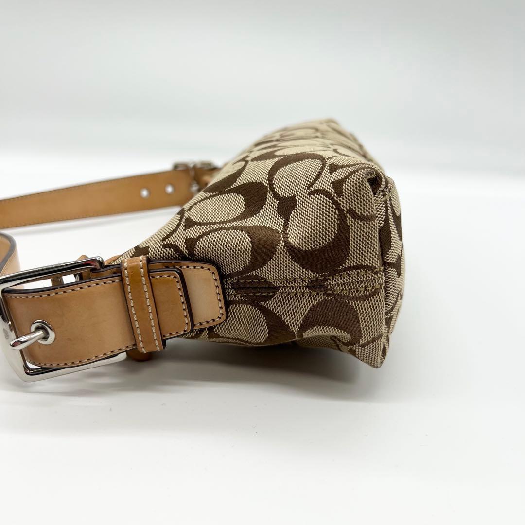 バッグ Coach 6371 Signature Shoulder bag Brown