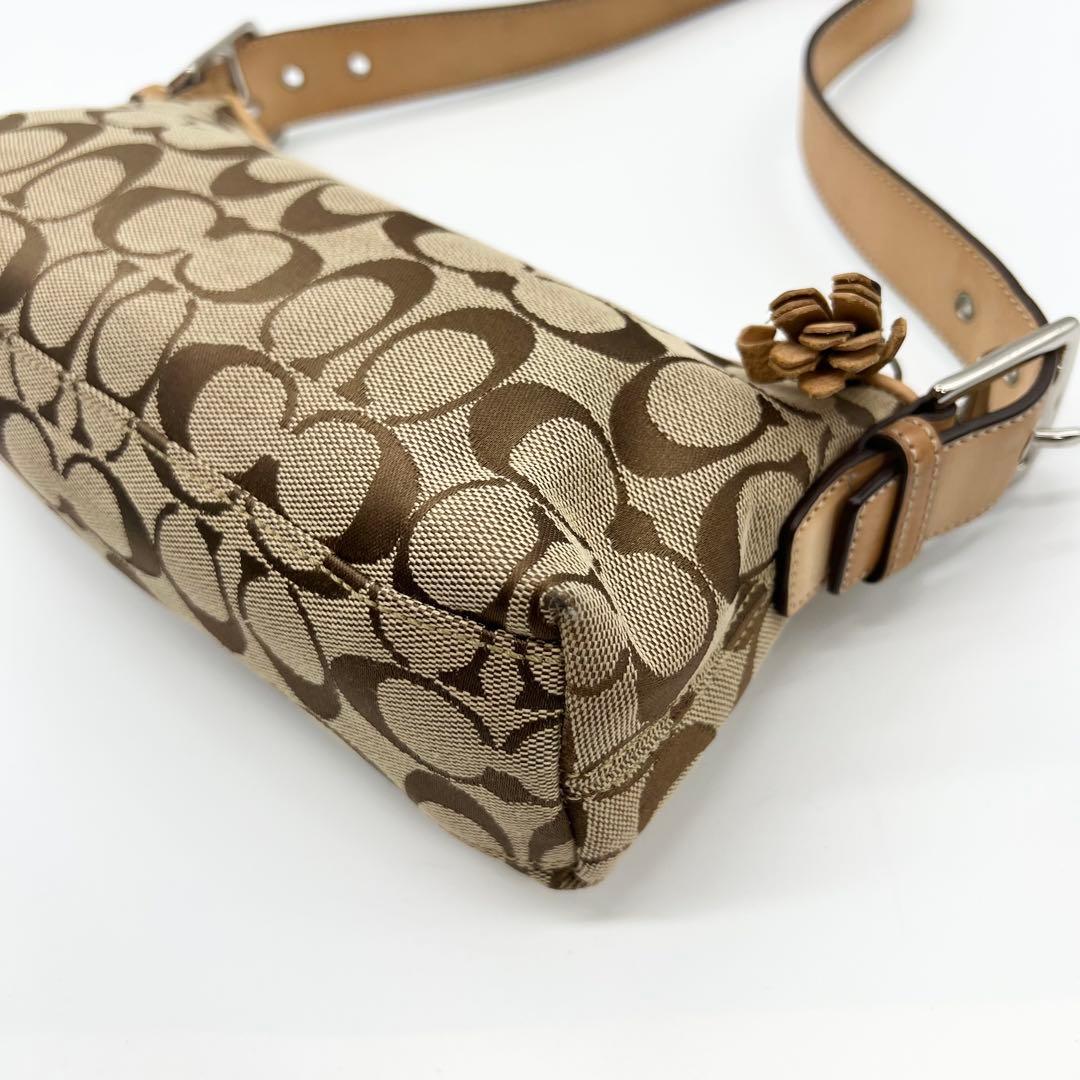バッグ Coach 6371 Signature Shoulder bag Brown