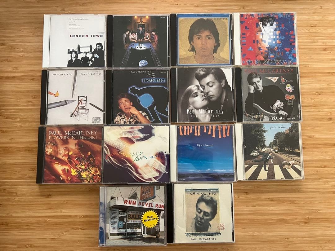 ポール・マッカートニー中期コンプリートCD14枚