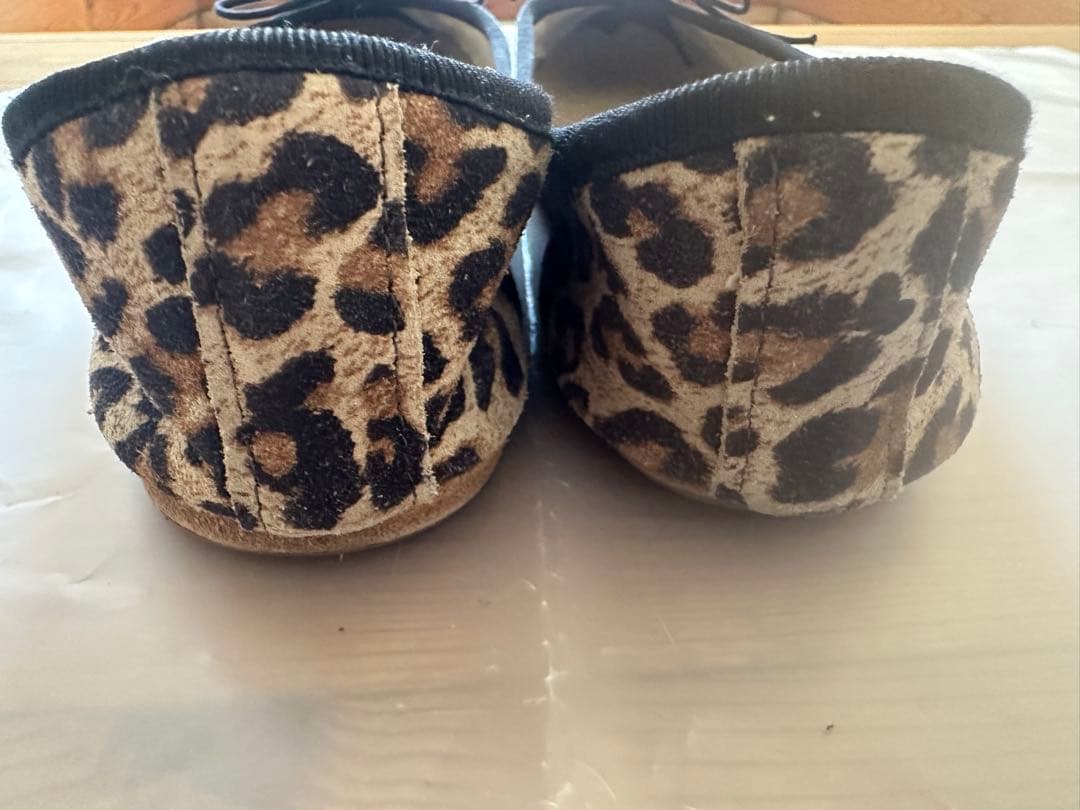 ポルセリ レオパード バレエシューズ コラボ 38 Cloth&Cross 雅姫