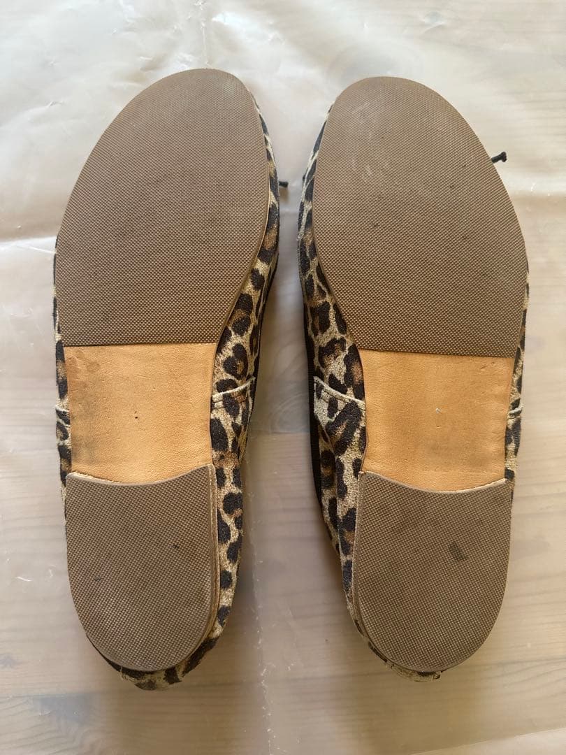 ポルセリ レオパード バレエシューズ コラボ 38 Cloth&Cross 雅姫