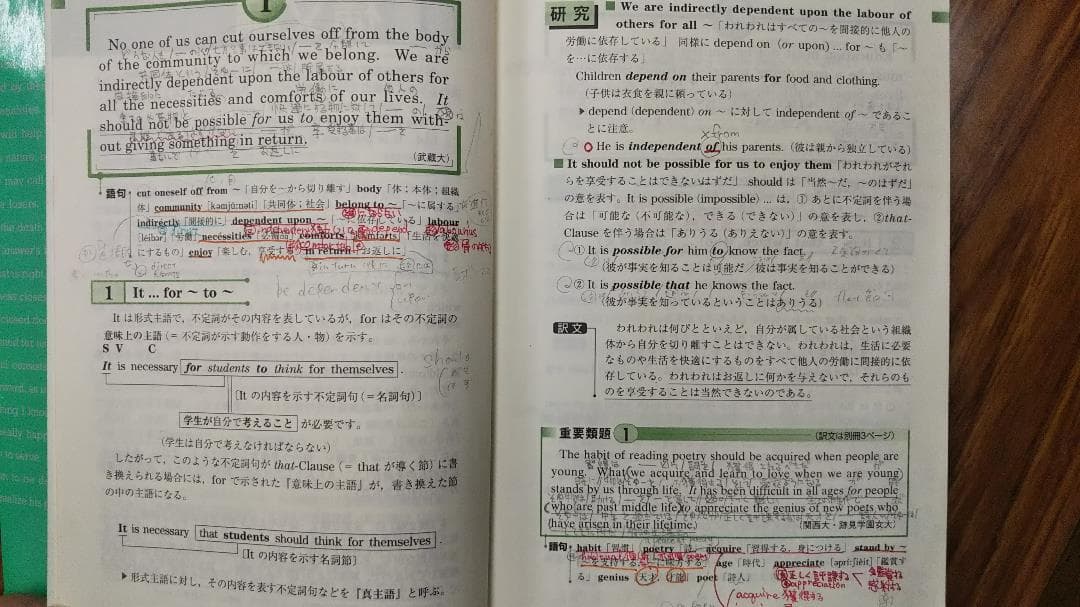 某進学塾の英語長文読解メソッド「ねこ直」を施した基礎英文問題精講