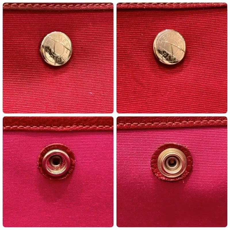 大特価　HERMES エルメス　ガーデンパーティ MM J刻印 シルバー金具