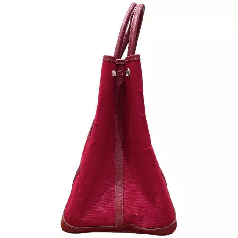 大特価　HERMES エルメス　ガーデンパーティ MM J刻印 シルバー金具