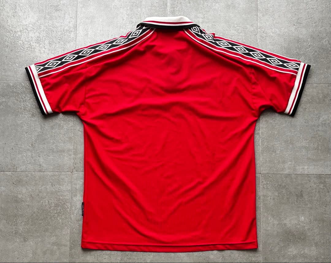 98-99 マンチェスターユナイテッド　アンブロ　ホームユニフォーム　正規品