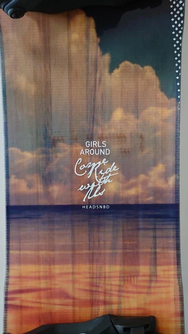 HEAD GIRLS AROUND 46 スノーボード 52cm ケースセット